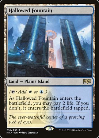 Hallowed Fountain [Ravnica Allegiance] | Exor Games New Glasgow