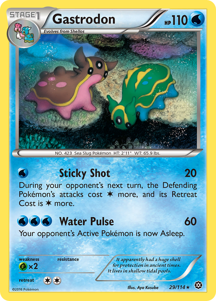 Gastrodon (29/114) [XY: Steam Siege] | Exor Games New Glasgow