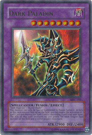 Dark Paladin (Reprint Artwork) [MFC-105] Ultra Rare | Exor Games New Glasgow