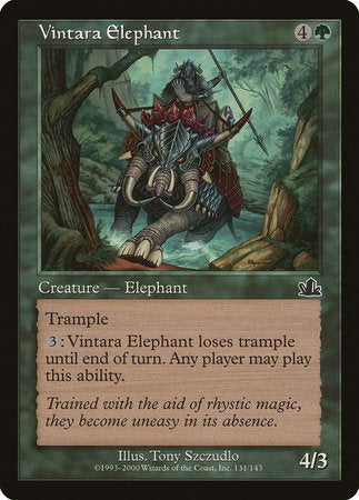 Vintara Elephant [Prophecy] | Exor Games New Glasgow