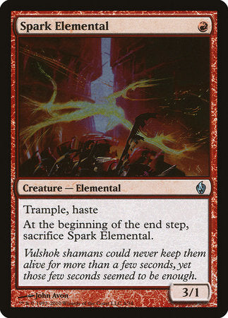 Spark Elemental [Premium Deck Series: Fire and Lightning] | Exor Games New Glasgow
