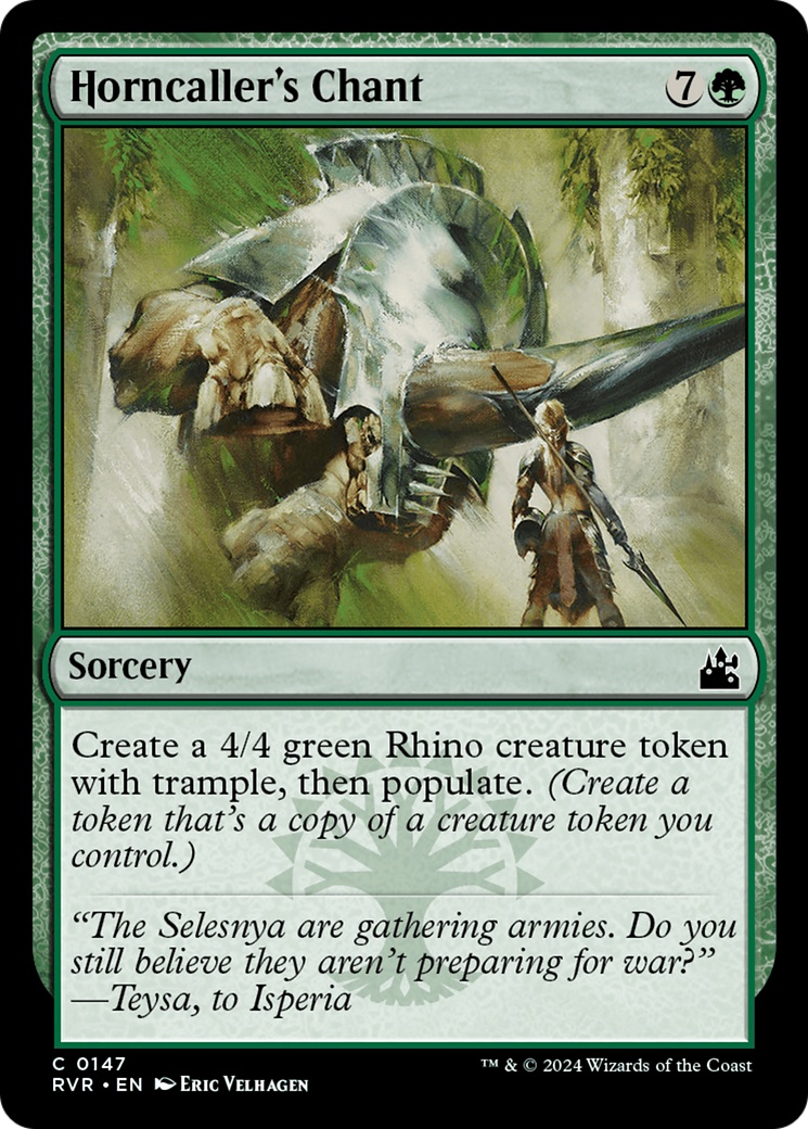 Horncaller's Chant [Ravnica Remastered] | Exor Games New Glasgow