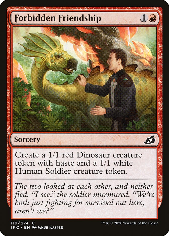 Forbidden Friendship [Ikoria: Lair of Behemoths] | Exor Games New Glasgow