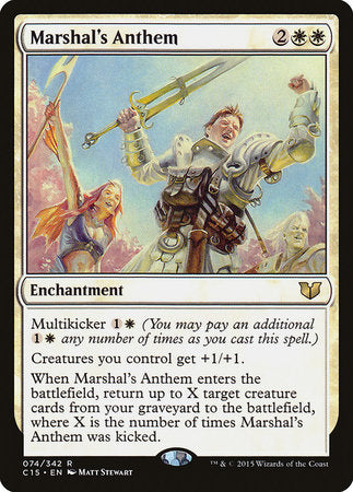 Marshal's Anthem [Commander 2015] | Exor Games New Glasgow