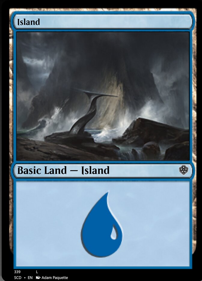 Island (339) [Starter Commander Decks] | Exor Games New Glasgow