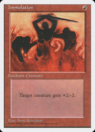 Immolation [Fourth Edition] | Exor Games New Glasgow