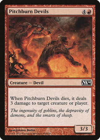 Pitchburn Devils [Magic 2014] | Exor Games New Glasgow