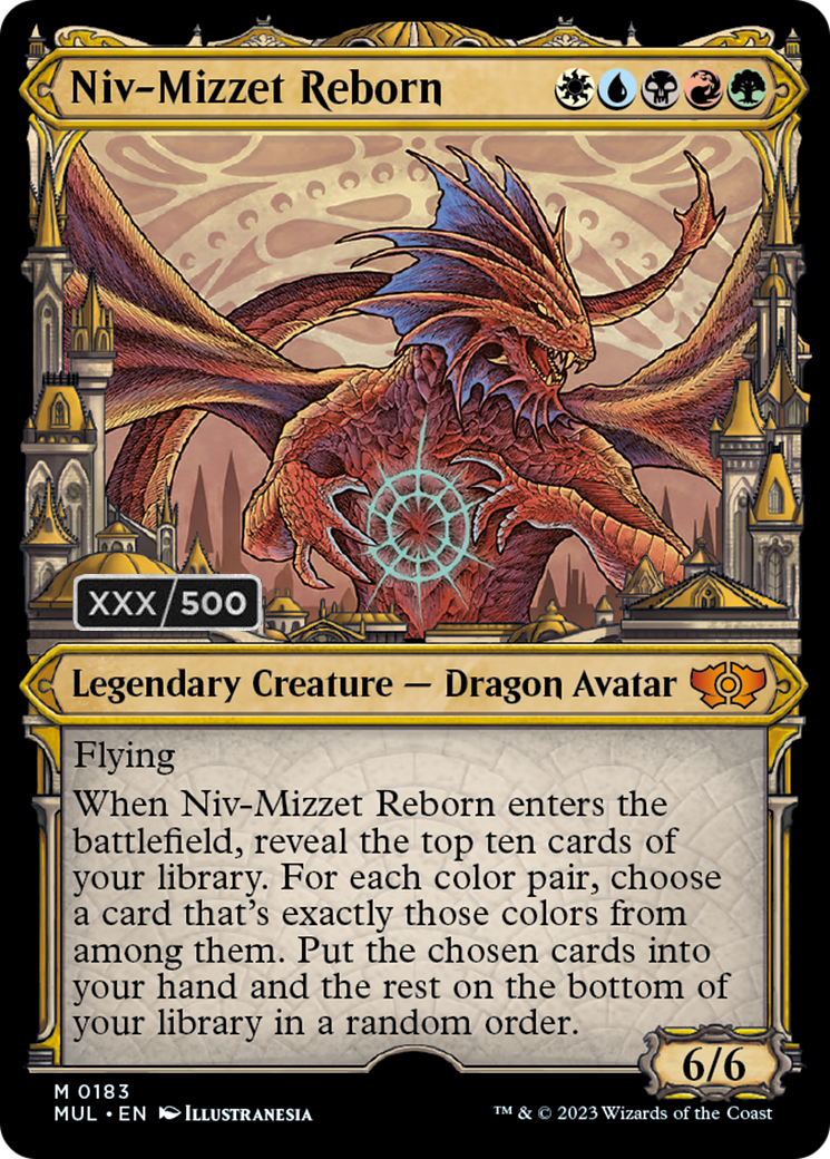 Niv-Mizzet Reborn (Serialized) [Multiverse Legends] | Exor Games New Glasgow