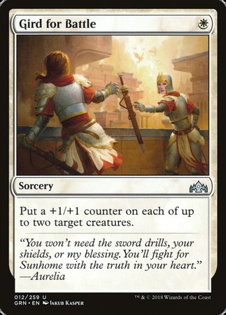 Gird for Battle [Guilds of Ravnica] | Exor Games New Glasgow