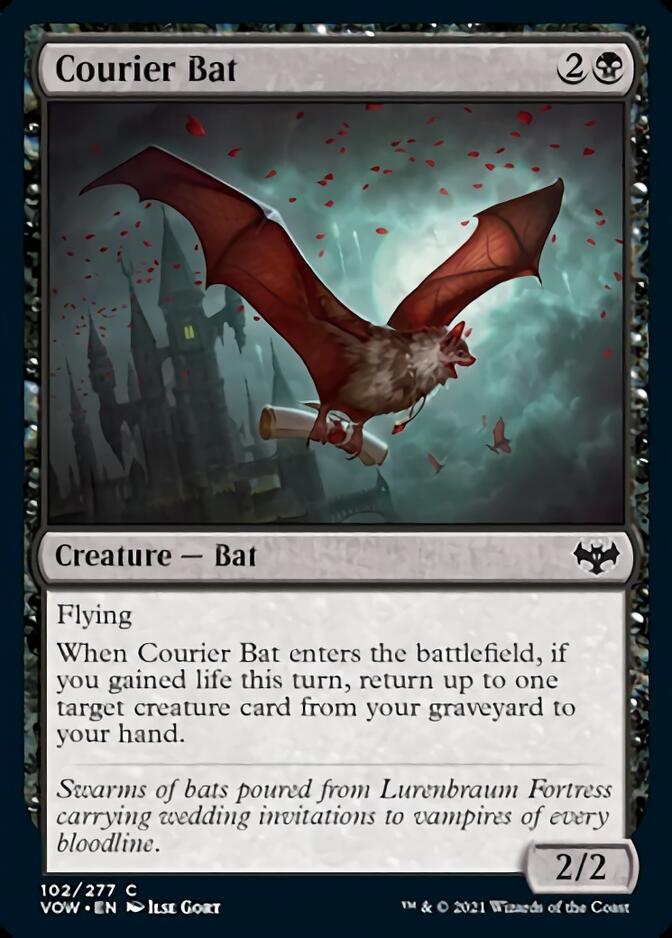 Courier Bat [Innistrad: Crimson Vow] | Exor Games New Glasgow