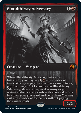 Bloodthirsty Adversary [Innistrad: Double Feature] | Exor Games New Glasgow