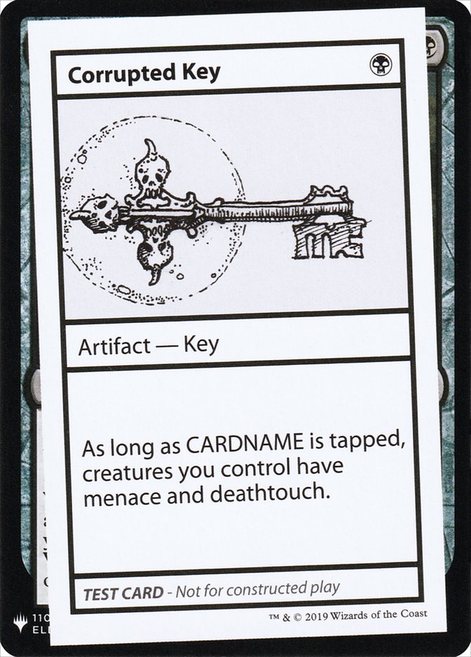 Corrupted Key [Mystery Booster Playtest Cards] | Exor Games New Glasgow