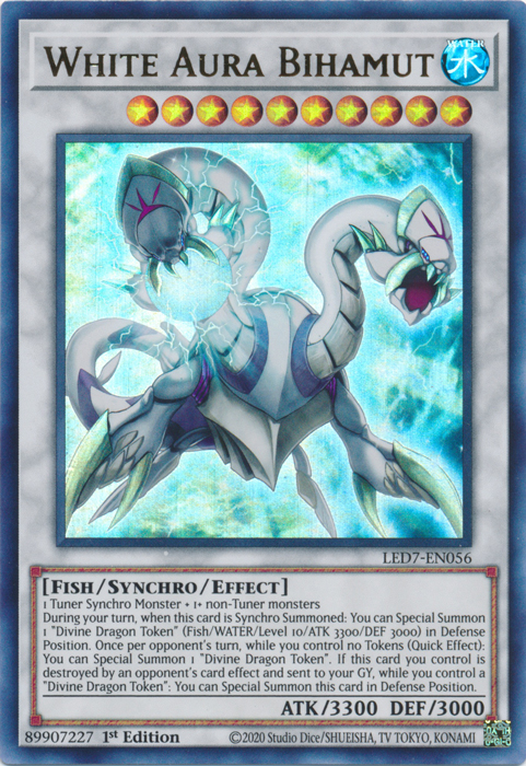 White Aura Bihamut [LED7-EN056] Ultra Rare | Exor Games New Glasgow