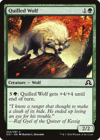 Quilled Wolf [Shadows over Innistrad] | Exor Games New Glasgow