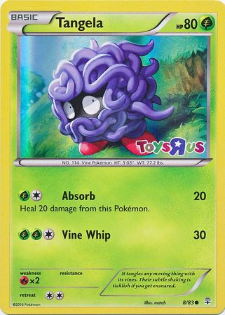 Tangela (8/83) (Toys R Us Promo) [XY: Generations] | Exor Games New Glasgow
