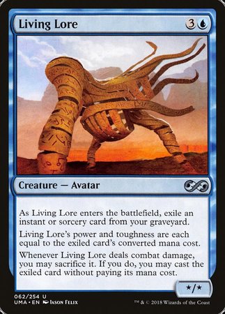 Living Lore [Ultimate Masters] | Exor Games New Glasgow