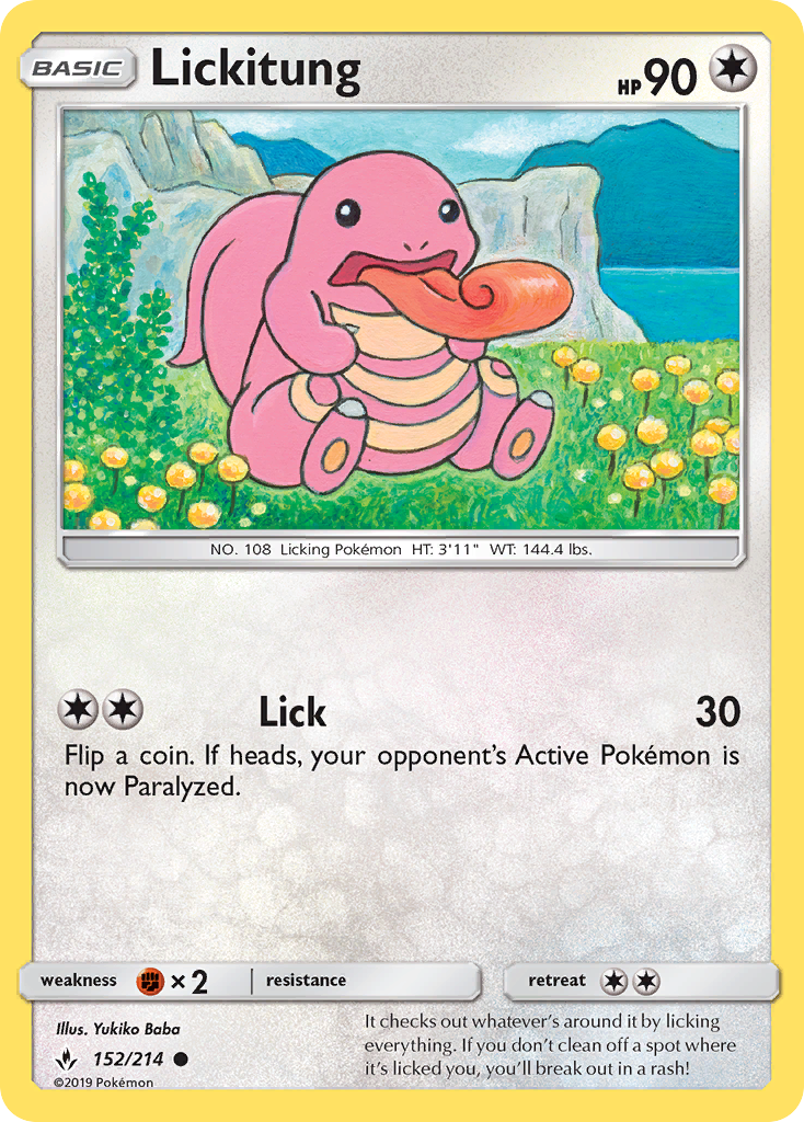 Lickitung (152/214) [Sun & Moon: Unbroken Bonds] | Exor Games New Glasgow