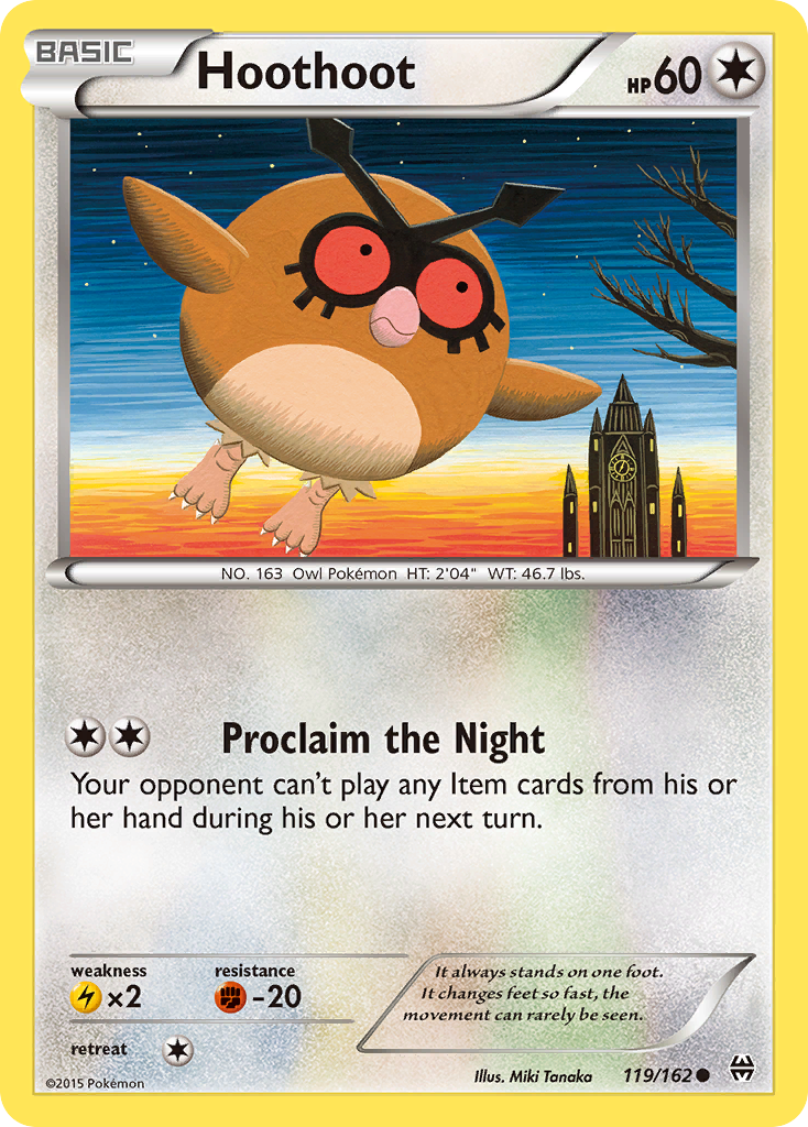 Hoothoot (119/162) [XY: BREAKthrough] | Exor Games New Glasgow