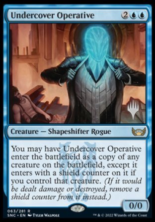 Undercover Operative (Promo Pack) [Streets of New Capenna Promos] | Exor Games New Glasgow