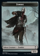 Zombie // Drake Double-sided Token [Streets of New Capenna Commander Tokens] | Exor Games New Glasgow