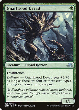 Gnarlwood Dryad [Eldritch Moon] | Exor Games New Glasgow