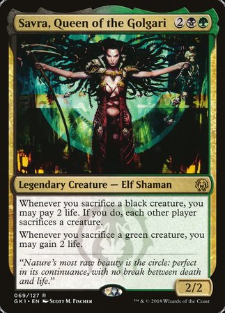 Savra, Queen of the Golgari [GRN Guild Kit] | Exor Games New Glasgow