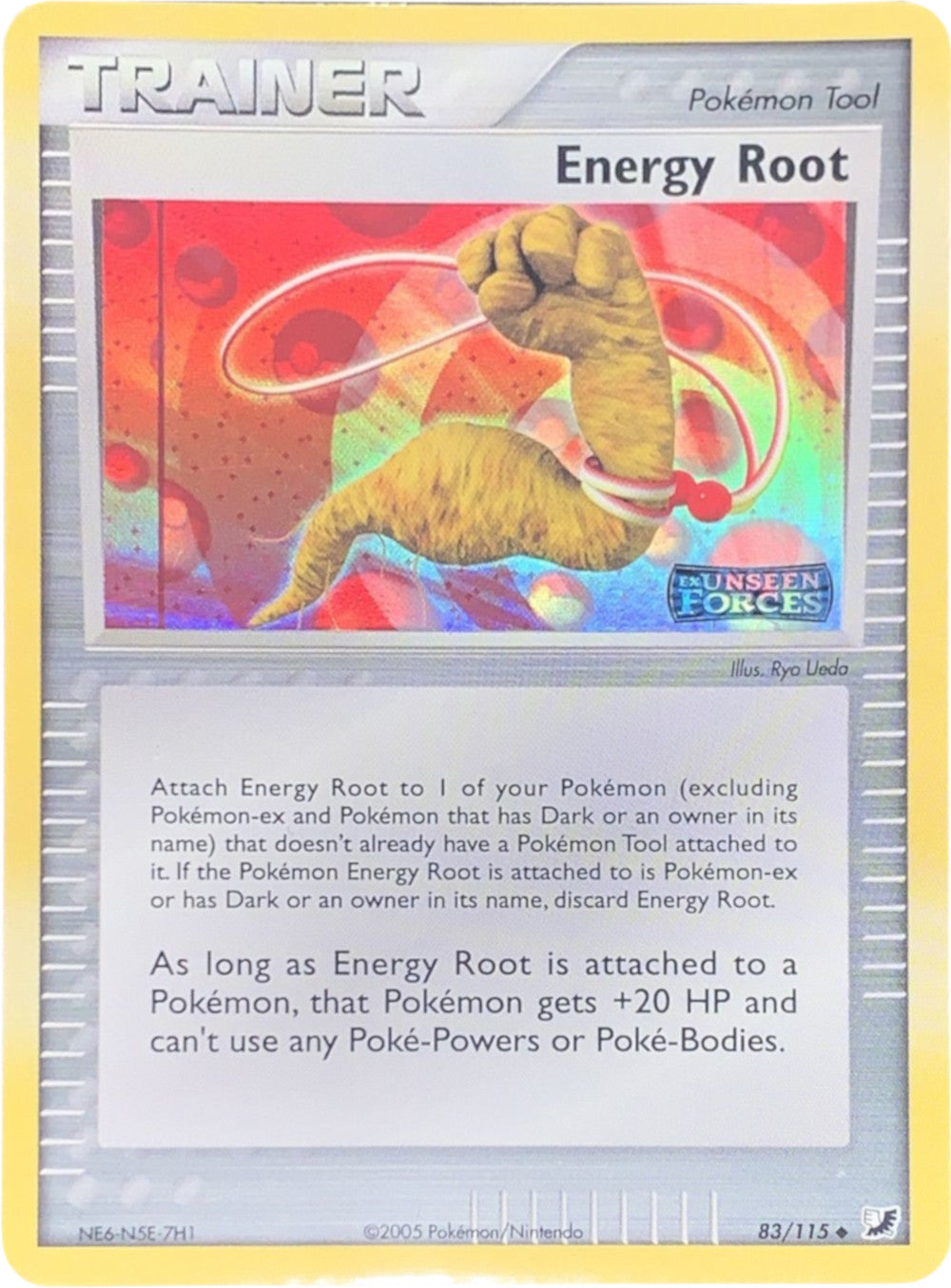 Energy Root (83/115) (Stamped) [EX: Unseen Forces] | Exor Games New Glasgow