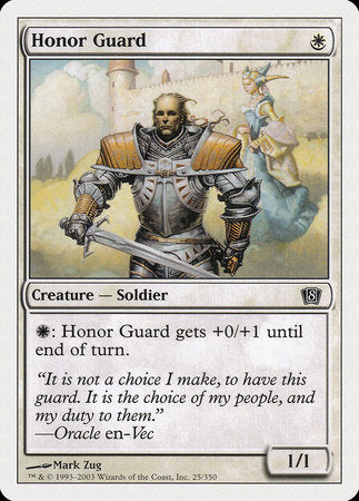 Honor Guard [Eighth Edition] | Exor Games New Glasgow