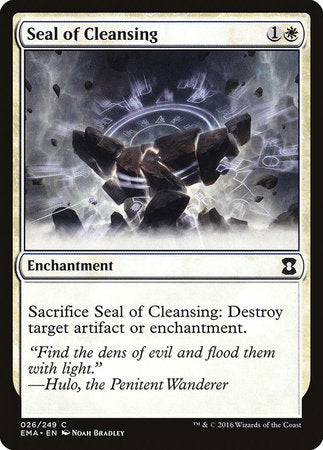 Seal of Cleansing [Eternal Masters] | Exor Games New Glasgow