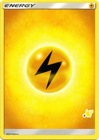 Lightning Energy (Pikachu Stamp #4) [Battle Academy 2020] | Exor Games New Glasgow