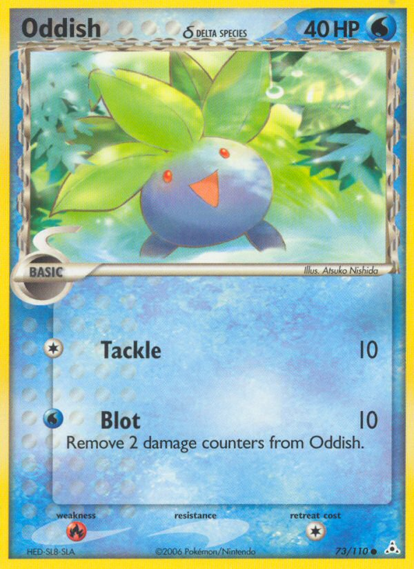 Oddish (73/110) (Delta Species) [EX: Holon Phantoms] | Exor Games New Glasgow