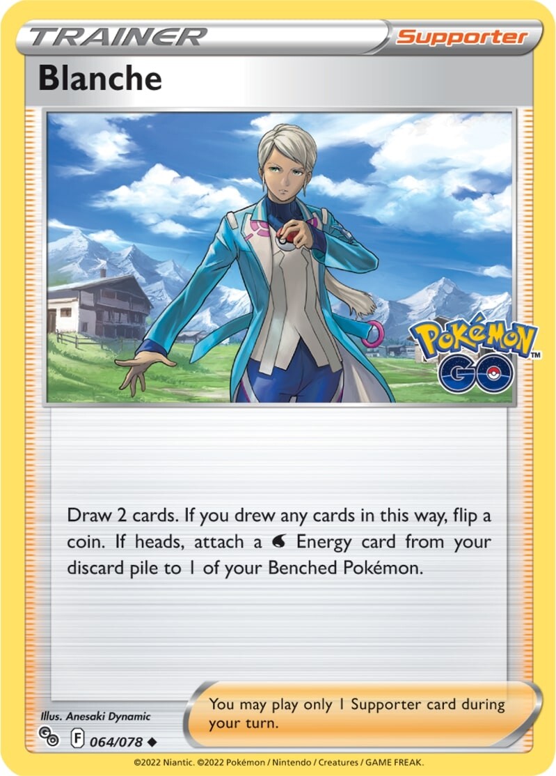 Blanche (064/078) [Pokémon GO] | Exor Games New Glasgow