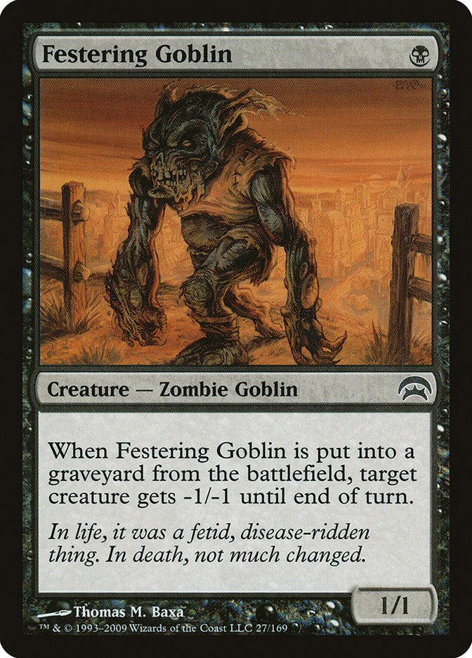 Festering Goblin [Planechase] | Exor Games New Glasgow