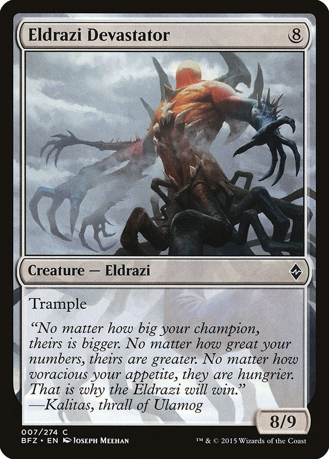 Eldrazi Devastator [Battle for Zendikar] | Exor Games New Glasgow