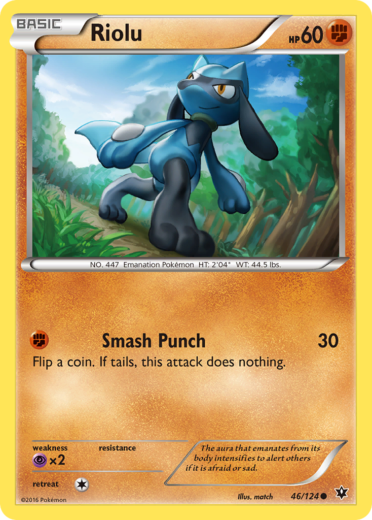 Riolu (46/124) [XY: Fates Collide] | Exor Games New Glasgow