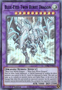 Blue-Eyes Twin Burst Dragon (Blue) [LDS2-EN019] Ultra Rare | Exor Games New Glasgow