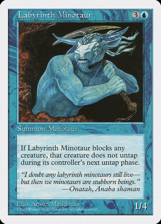 Labyrinth Minotaur [Fifth Edition] | Exor Games New Glasgow