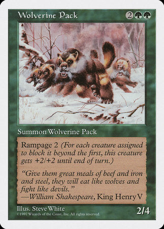 Wolverine Pack [Fifth Edition] | Exor Games New Glasgow