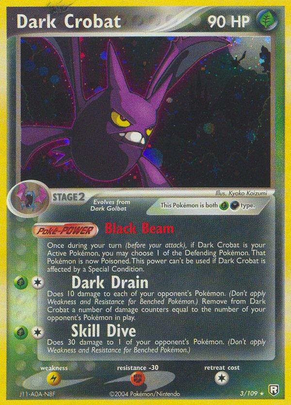 Dark Crobat (3/109) [EX: Team Rocket Returns] | Exor Games New Glasgow