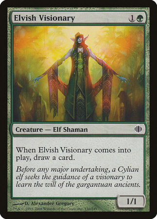 Elvish Visionary [Shards of Alara] | Exor Games New Glasgow