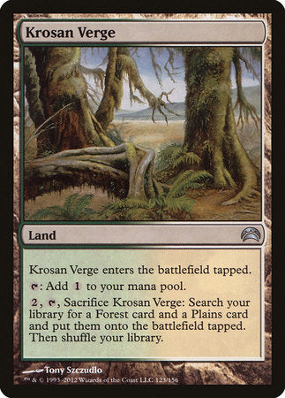 Krosan Verge [Planechase 2012] | Exor Games New Glasgow