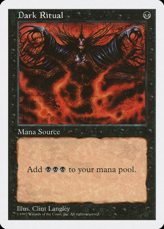 Dark Ritual [Fifth Edition] | Exor Games New Glasgow