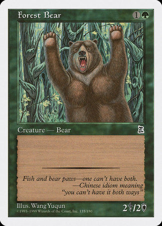 Forest Bear [Portal Three Kingdoms] | Exor Games New Glasgow