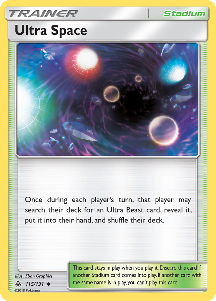 Ultra Space (115/131) [Sun & Moon: Forbidden Light] | Exor Games New Glasgow