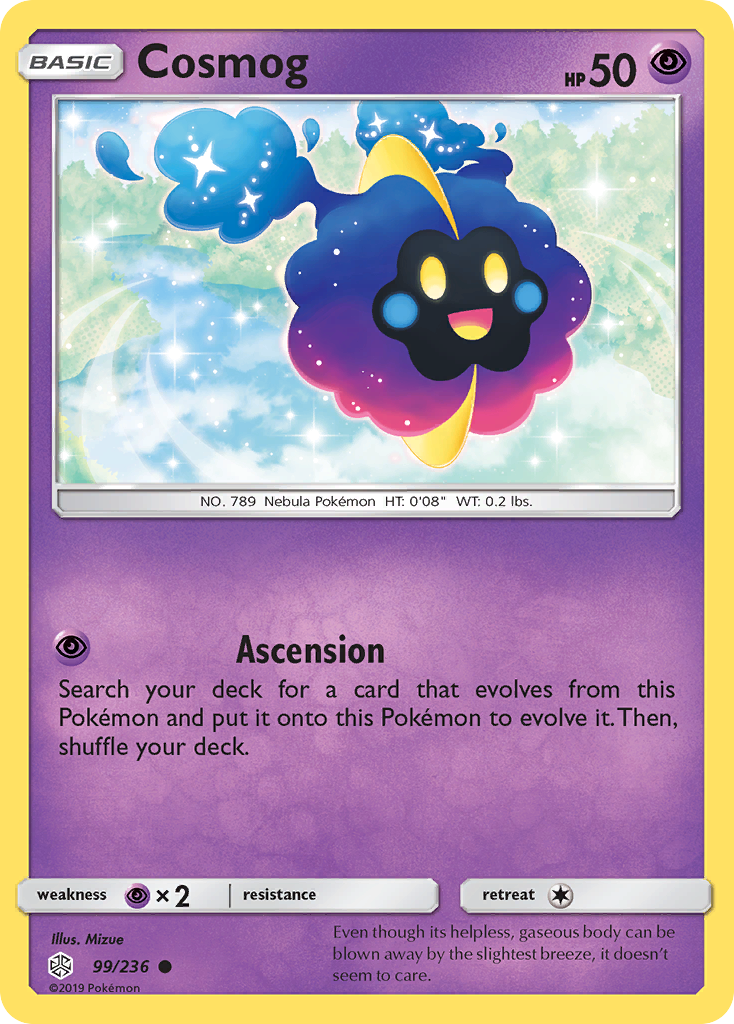 Cosmog (99/236) [Sun & Moon: Cosmic Eclipse] | Exor Games New Glasgow