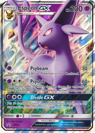 Espeon GX (SM35) (Jumbo Card) [Sun & Moon: Black Star Promos] | Exor Games New Glasgow