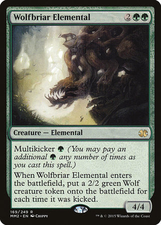 Wolfbriar Elemental [Modern Masters 2015] | Exor Games New Glasgow