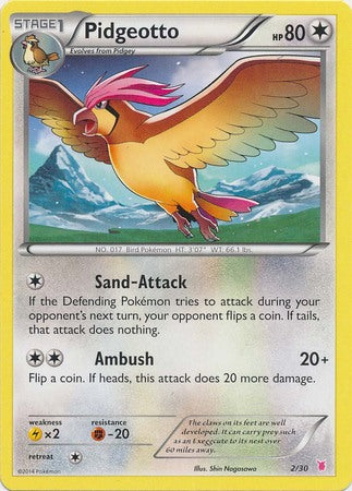 Pidgeotto (2/30) [XY: Trainer Kit 1 - Wigglytuff] | Exor Games New Glasgow