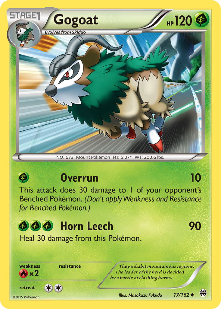 Gogoat (17/162) [XY: BREAKthrough] | Exor Games New Glasgow