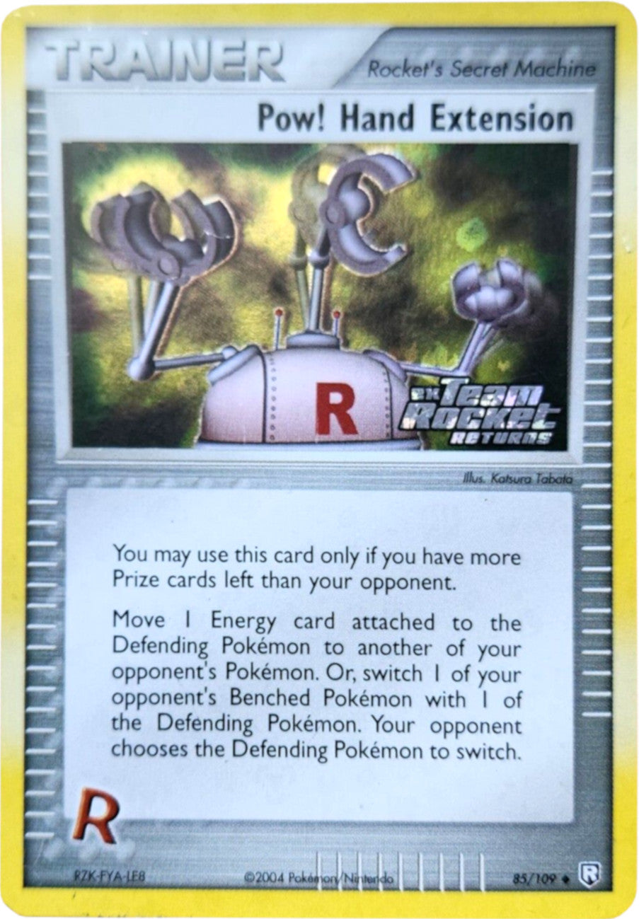 Pow! Hand Extension (85/109) (Stamped) [EX: Team Rocket Returns] | Exor Games New Glasgow
